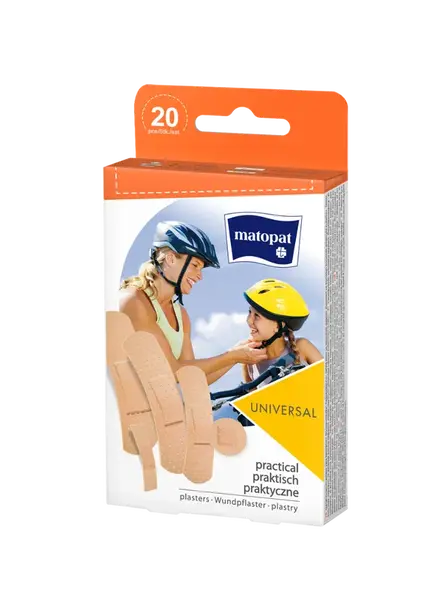 Matopat Universal 5 velikostí náplasti 20 ks