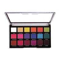 Revolution PRO Paletka 18 očních stínů Regeneration Trends Mischief Mattes (Eyeshadows) 14,4 g
