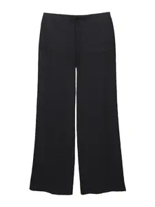 Pull&Bear Nohavice  čierna