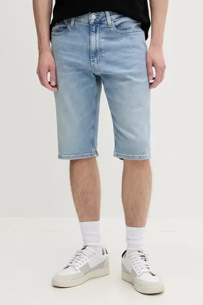 Tommy Jeans šortky pánske rifľové