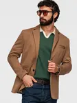 Ombre pletené pánské SLIM FIT sako