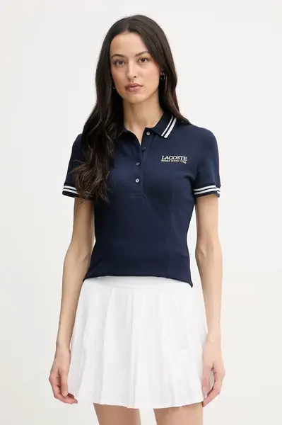 Lacoste polo dámské s bavlnou