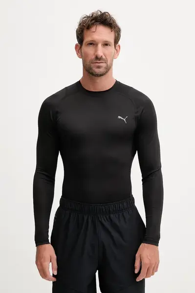 Puma tréningové tričko s dlhým rukávom pánske PWRMODE BASE LAYER