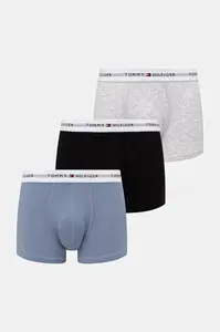 Tommy Hilfiger boxerky pánske bavlnené s elastanom 3-pak
