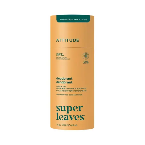 ATTITUDE Super leaves Deodorant pomerančový květ & eukalyptus 75 g