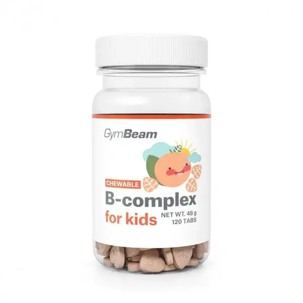 B-komplex pro děti GymBeam, 120 tablet