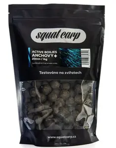 Squat carp active boilies anchovy+ - 1 kg 24 mm