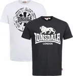 Pánské tričko Lonsdale 2 Pack