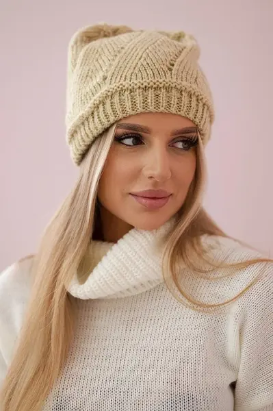 marka niezdefiniowana Dámský klobouk Klarysa K393 beige