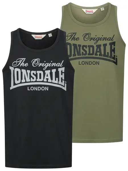 Lonsdale pánská tílka, dvojbalení