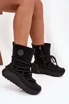 Kožené sněhule na platformě Lee Cooper