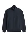 TOMMY HILFIGER Tepláková bunda 'ESSENTIAL'  tmavomodrá