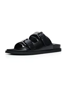 Bershka Šľapky  čierna