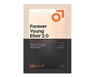 Pleťové sérum proti vráskám s kyselinou hyaluronovou Beviro Forever Young Elixir 2.0 - 5 ml