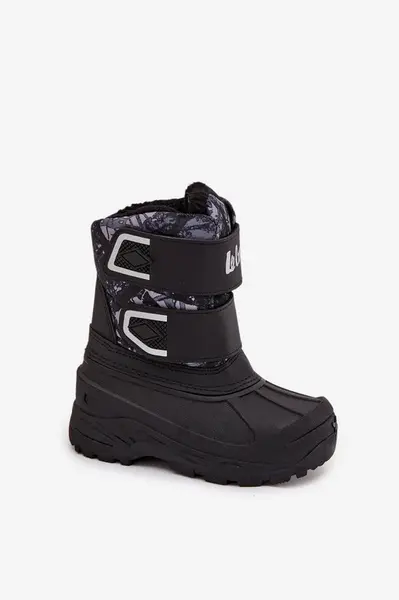 Detské snehule Lee Cooper LCJ 25 10 3781 Čierne Detské topánky