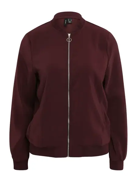 VERO MODA Prechodná bunda 'VMCoco'  vínovo červená