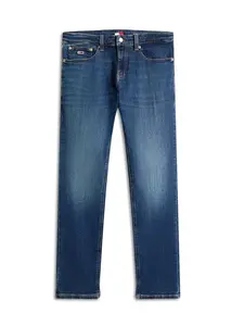 Tommy Jeans Džínsy 'SCANTON'  modrá denim