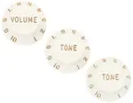 Fender Stratocaster Knobs Parchment