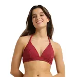 DIM SWIMWEAR SHELL TRIANGLE BRA - dámské plavky, tmavě červené