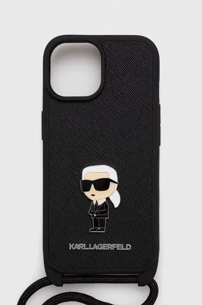 Karl Lagerfeld  Puzdro na mobil  iPhone 15 6.1
