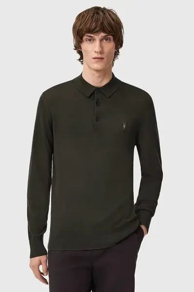 AllSaints Vlnený sveter AllSaints MODE MERINO