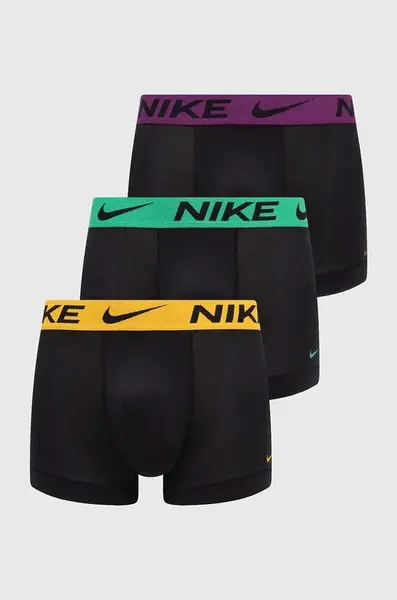 Nike přiléhavé boxerky pánské 3-pack