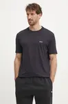 BOSS Green  tričko pánské bavlněné s elastanem Tee