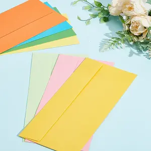 16Pcs 8 Colors Paper Envelopes