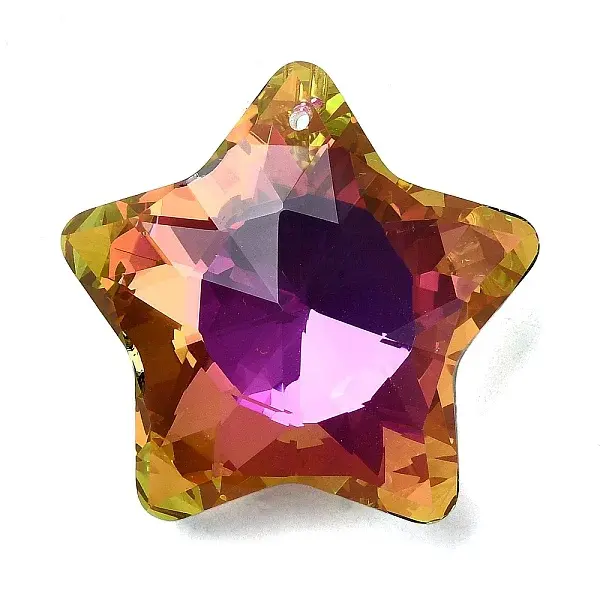 Electroplated Glass Pendants