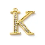 Rack Plating Brass Micro Pave Cubic Zirconia Pendant