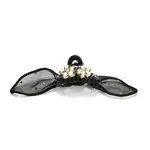 Polyester & Resin & Rhinestone Claw Hair Clips