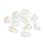 Transparent Electroplate Glass Beads