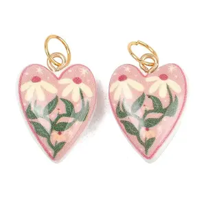 Printed Opaque Acrylic Pendants