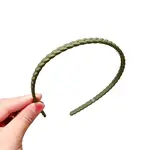 Resin Braided Thin Hair Bands