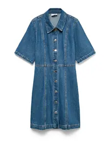VERO MODA Šaty 'VMDaisy'  modrá denim