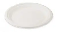 Talíř kulatý BIO 22 cm (Cukrová třtina) - 10ks