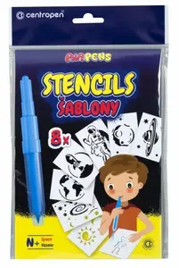 Šablona k foukacím fixům vesmír