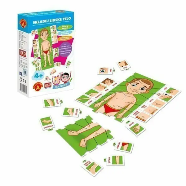 Hra školou® - SKLÁDEJ LIDSKÉ TĚLO - Ostatní (A2037)