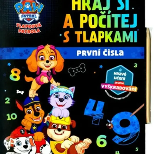 Tlapková patrola - Hraj si a počítej s tlapkami - kolektiv autorů