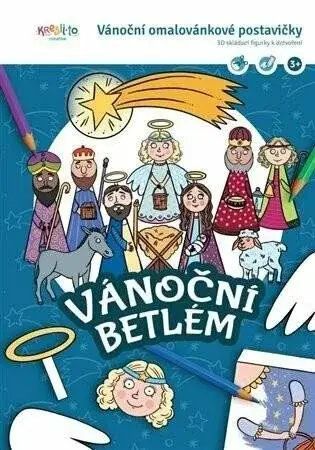 Vánoční omalovánkové postavičky - Pavla Navrátilová Filip