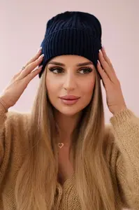 Kesi Tenká čepice Grace K211 tmavě modrá