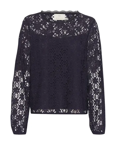 Kaffe Blúzka 'KA Silja'  tmavofialová