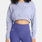 Under Armour Mikina UA Rival Terry OS Crop Crw-PPL - Dámské