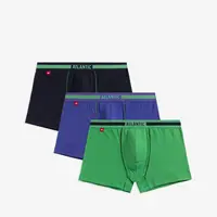 Pánské boxerky ATLANTIC 3Pack - vícebarevné