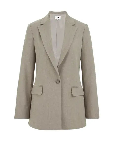 WE Fashion Blejzer  sivobéžová