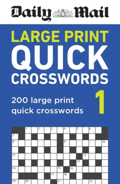 Daily Mail Large Print Quick Crosswords Volume 1 - Daily Mail