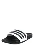 ADIDAS SPORTSWEAR Šľapky 'Adilette'  čierna / biela