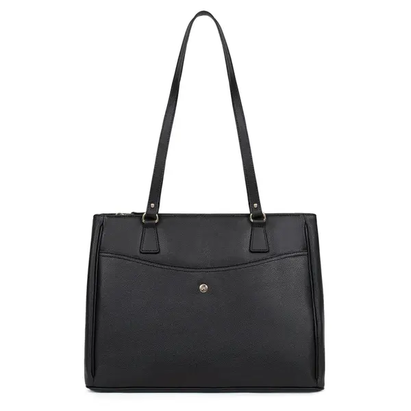 Dámská kožená kabelka Hexagona Samea - černá