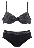 KangaROOS Bikiny  sivá / čierna