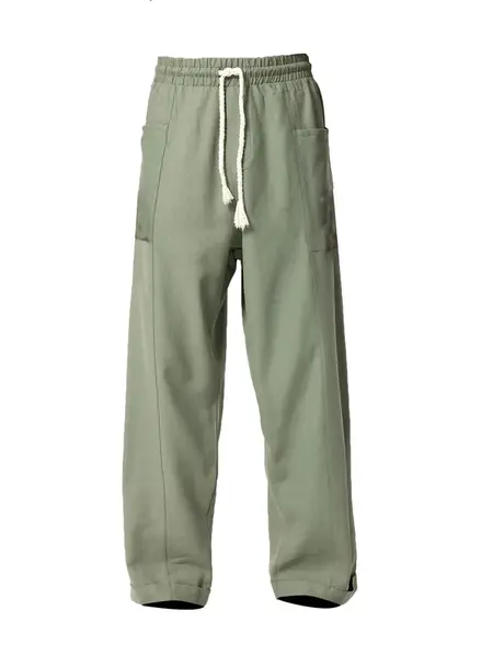 VAMOS CLO Nohavice  kaki